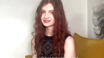 18yo babysitter was late for work, for which she was fucked in a tight pussy