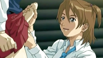 Futanari Student Caught Fucking at the College - Hentai Uncensored