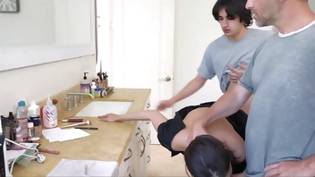 My Husband and Stepson Is Always Available to Fuck Me - Momslave