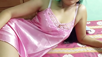 Full night sex of Indian village girl and her stepbrother Pressing Boobs