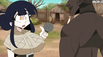 Audrey and the Big Dick Tribe (Made by Hagen Toons) (Full HD)