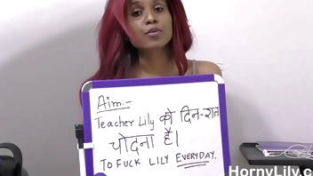 Horny Sex Teacher Giving Lesson How To Suck A Big Black Cock