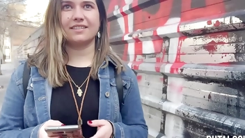 PutaLocura - Torbe seduce por la calle a latina cachonda Ana Bad y se la folla