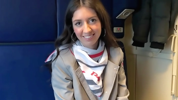 Sex with the conductor on the train, I hope she doesn’t get fired!