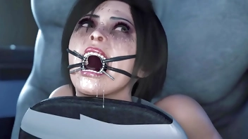 She wasn't expecting guests, but this dick made her feel like she was in a new role. Cartoon hard sex