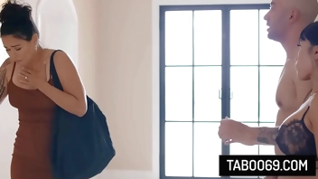 Perv guy cheats his wife with their wedding planner - Ember Snow, Dana Vespoli