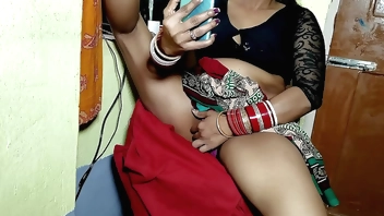 Live Cam Show with Bhabhi's Lover and Then Fuck Hard