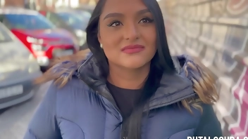 PutaLocura - Colombiana ardiente Scarlett es pillada y tiene sexo cerdo con Torbe