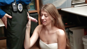 The Dash and Grab Teen Caught Finally and Punish Fucked - Lifterx