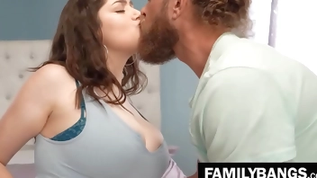FamilyBangs.com ⭐ Busty Babe Keeping her Stepdad Secret, Alyx Star, Brad Newman