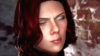 Black Widow sex adventures