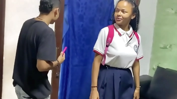 DI UNA SUPER COGIDA A MI VECINA EN SU CASA POR QUE NO ESTA SU ESPOSO