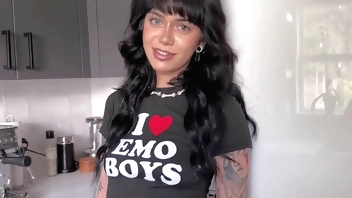 Goth Step Daughter Sex Ritual - Aurora Anarchy - Family Therapy - Alex Adams