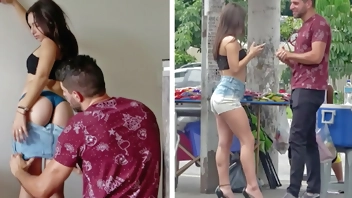 Hot Gold Digger Teen From Brazil Gets Punished With No Mercy