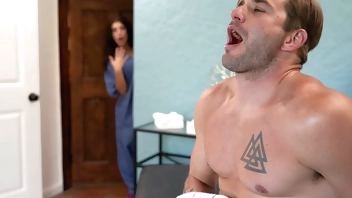 Masseuse Caught Me Jerking & Offered Something Off Menu..