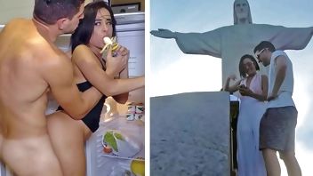 Sexy Brazilian Gold Digger Gets Picked Up With A Passport Trick