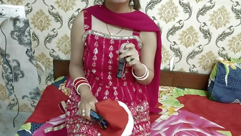 Desi Hindi Fucking with my devar ji on Christmas Night hindi voice