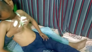 Young Girl Came To Ask For Help In Rainy Season and full chudai Hindi Audio