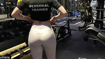 Pick Up Fitness Coach At Gym And Fuck Her Rough At Home