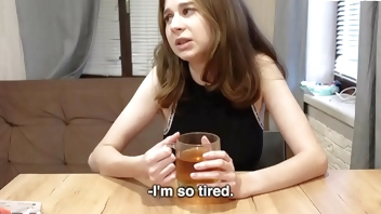 My friend unexpectedly arrived, and I found myself in an awkward situation.