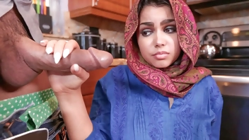 Perv Guy Helps Makes Hijab Teen Feel at Home - Hijablust