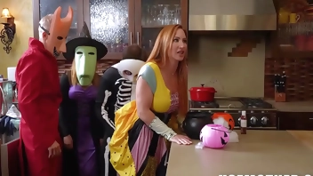 The Halloween Pranksters Sophia Locke , Evie Christian , Anthony Pierce , Tony Sting