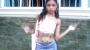 Anal plug in virgin ass - preparation of getting there white dick