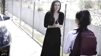 Teen is fucked rough by a couple