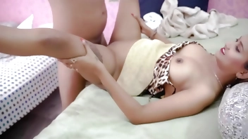 Indian Star Sudipa Giving Blowjob And Pussy Fucked Taking Cum Inside Her Tight Indian Pussy