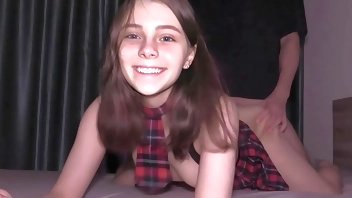 She Just Turned 18 - Tight College Teen Was Too Good To Resist