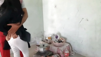 Jija sali sex in kitchen with clear Hindi audio and Hindi dirty talks