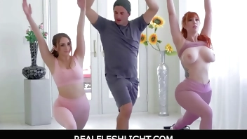 RealFleshLight - Naughty Namaslay And Freeway By Yoga Teacher - Penelope Kay, Lauren Phillips