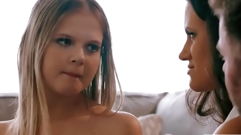 Teen babysitter wets herself ifo couple