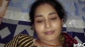 Indian newly wife was fucked by her husband in doggy style, Indian hot girl Lalita bhabhi sex video in hindi voice
