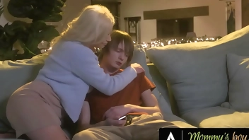 Moody 18yo Boy Wants To Be Able To Fuck The Stacked MILF Again Whenever He Wants