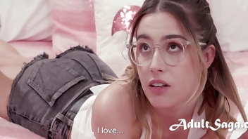 Teen Student Covets Her Stepmom's Man With Promise Of Anal