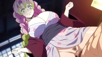 Mitsuri from demon slayer fucks