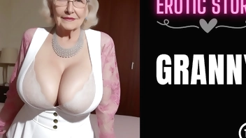 [GRANNY Story] First Sex with the Hot GILF Part 1