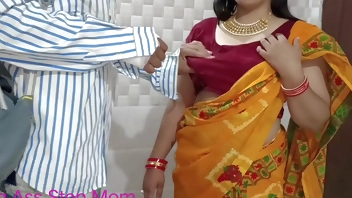 XXX Indian step mom and step son  sex  XXX in hindi