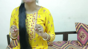 Indian Step brother lost at rock paper scissors and had convinced to fuck with step sister in hindi voice video