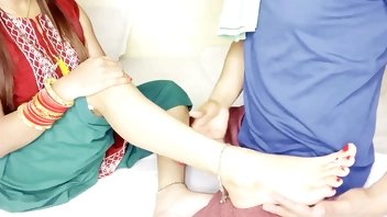 Mistress has extinguished the thirst of youth from Chotu servant with clear Hindi audio voice