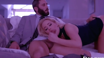 Delphine Films- Busty Babe Savannah Bond Gets Her Pussy Fucked - Hard and Rough