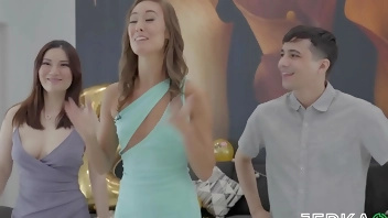 JERKAOKE – Cute Asian Teen Competes For Big Dick