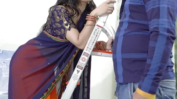 cute saree bhabhi gets naughty with her devar for rough and hard anal