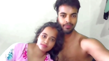 Beautiful cute college lover with her teacher