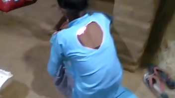 Husband made tea, fucked outside