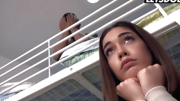 FREE FULL VIDEO - Ginebra Bellucci Goes Full Black With BBC In Steamy Interracial Fuck - HORNY HOSTEL