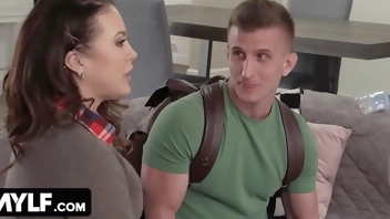 Busty Stepmother Carmen Valentina NEEDS your SEED Right Fucking Now - MYLF Taboo