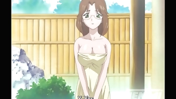 Stepmom Ejecting Milk from her Big Breasts! Uncensored Hentai [Subtitled]