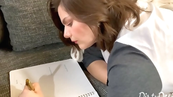 Step sister dreams of her fucking her - taboo fantasy